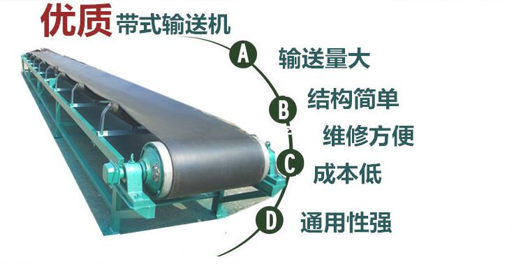 水平皮带输送机特点