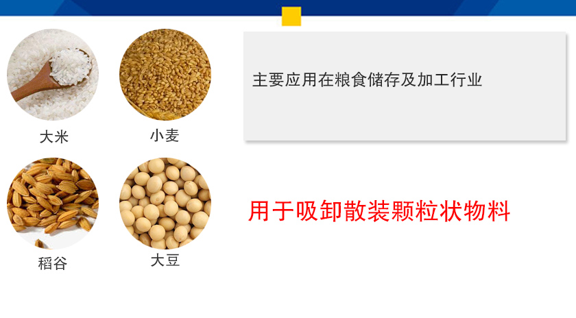 粮食吸粮机应用